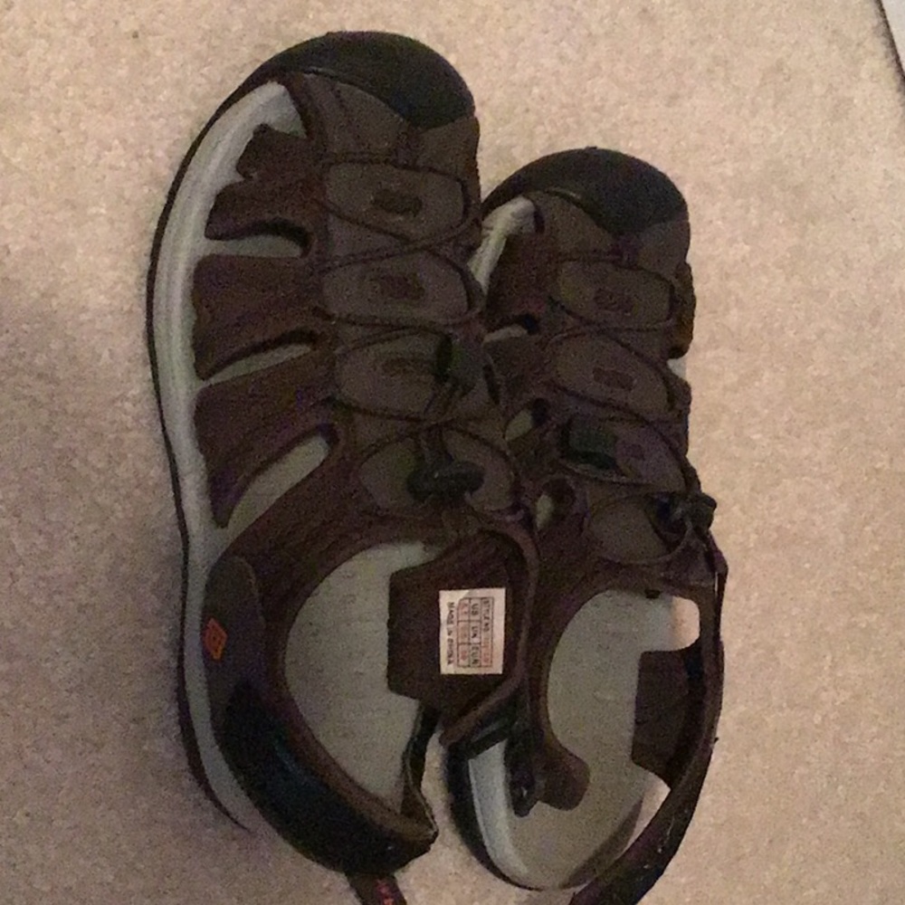 Boys water shoes and active sandal.